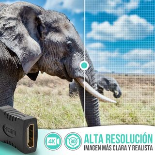 Adaptador HDMI Hembra/Hembra