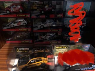 Vendo coches scalextric