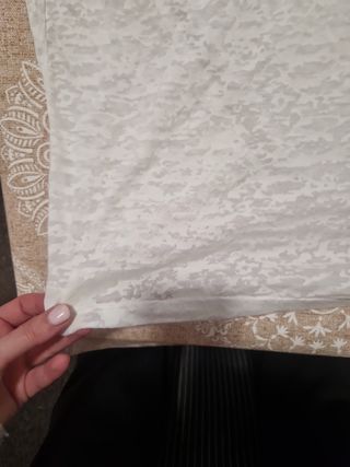 Camiseta blanca finita Pepe Jeans.