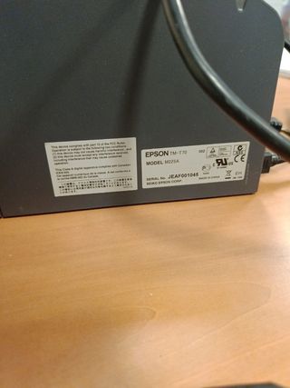 Impresora de tickets térmico EPSON TM-T70