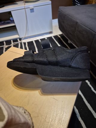 Alpargata de yute para escayola