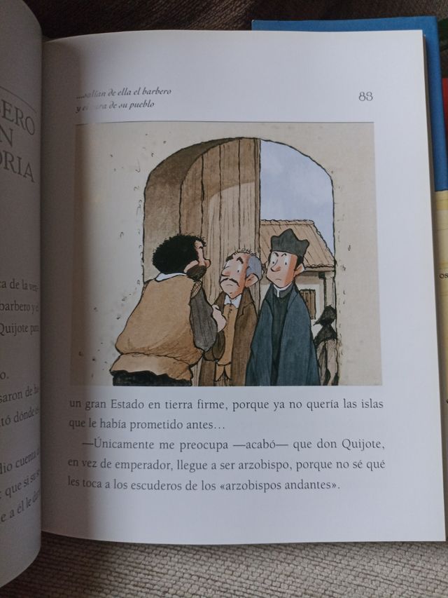 El Quijote contado a los niños (IBERCAJA)