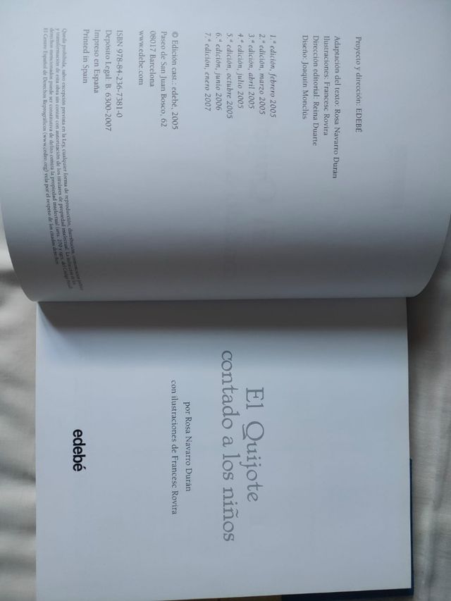 El Quijote contado a los niños (IBERCAJA)