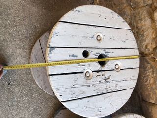 Bobinas madera para mesa