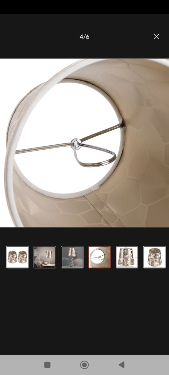 Pantallas lampara mesa o noche