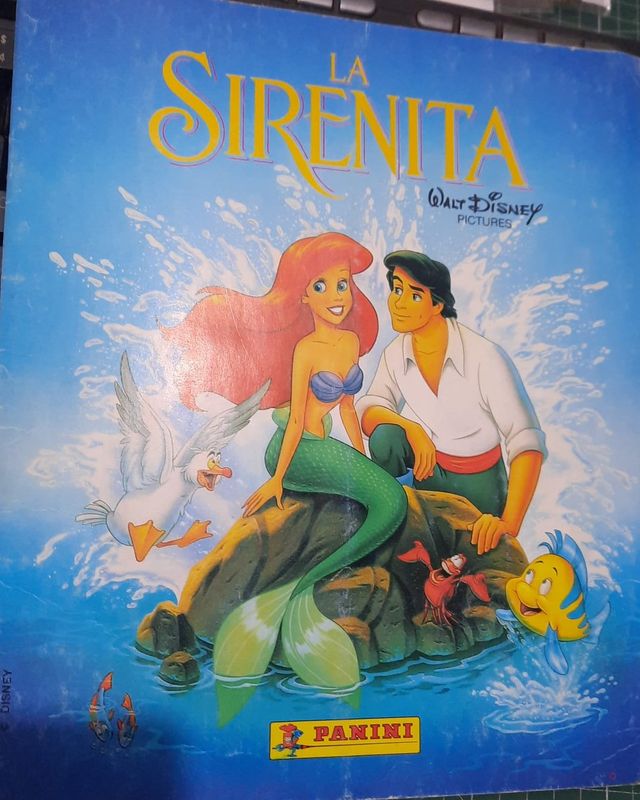 Album cromos la bella y la Sirenita COMPLETO