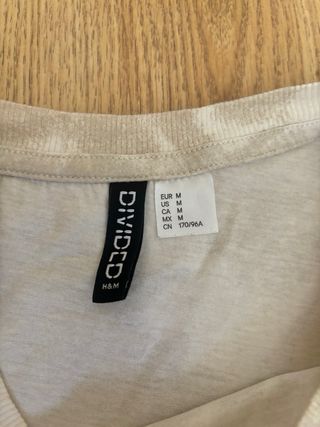 Camiseta manga corta HM