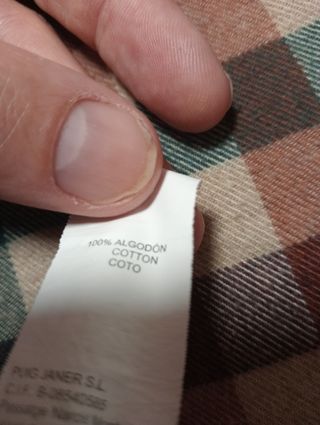 Jersey de algodón talla L