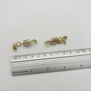 Pendientes de oro 18kt con gemas