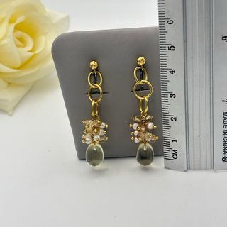 Pendientes de oro 18kt con gemas