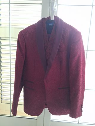 Abito cerimonia damascato