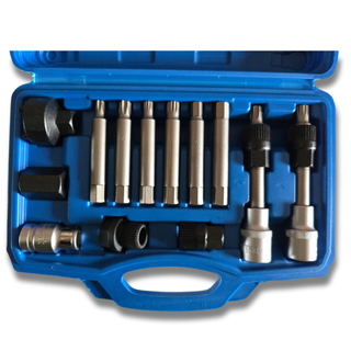 ✅ Kit de Extractor poleas de alternador 13 piezas