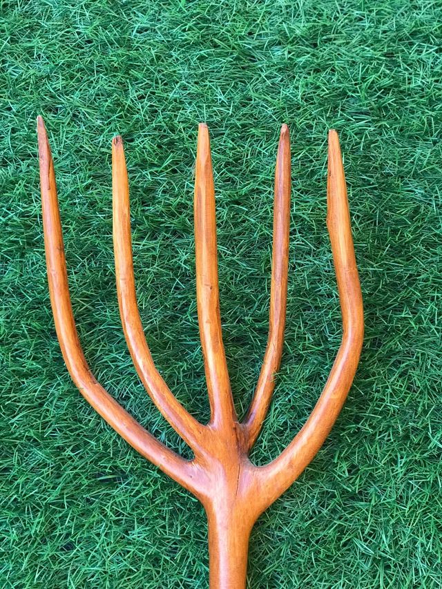 Horca de madera antigua