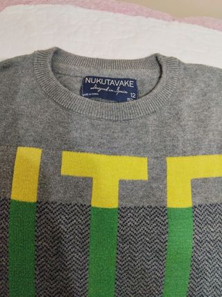 Jersey y vaquero corto talla 12