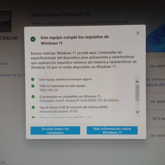 PC SOBREMESA I3 10° 8 GB DDR4 NVME 250 HDD 1TB