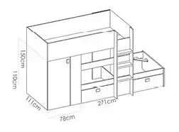 CAMA TREN GROE 2 RMB