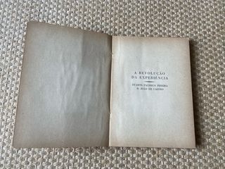 A Revolução Da Experiência de P. Pereira - 1947