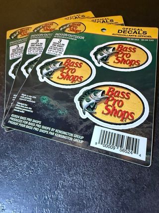 Original Sticker Bass Pro Shops