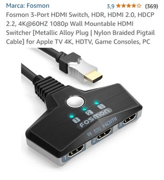 Switch Hdmi marca Fosmon