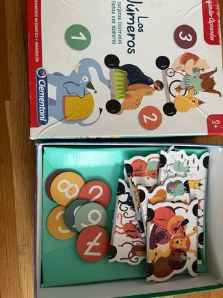 los numeros de clementoni