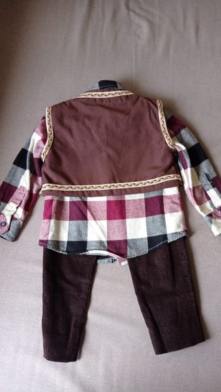 Traje Reconquista niño 3-4 años
