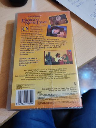Vhs El Jorobado de Notredame