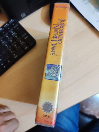 Vhs El Jorobado de Notredame