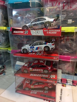 Turismos scalextric nuevos