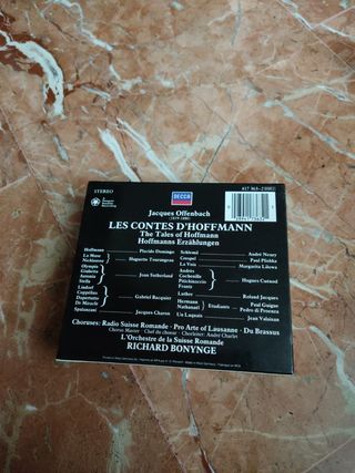 Cd Los cuentos de Hoffmann
