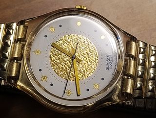 Swatch Golden Waltz 1991 GK 142 vintage