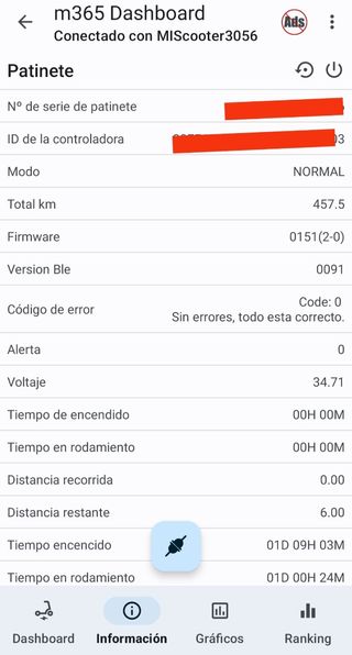Patinete Xiaomi M365 Valladolid- Salamanca