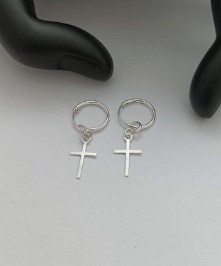 Pendientes plata de ley