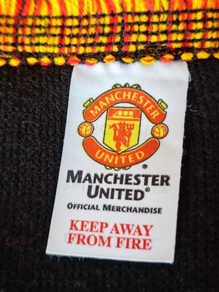 Bufanda fútbol Manchester United Oficial