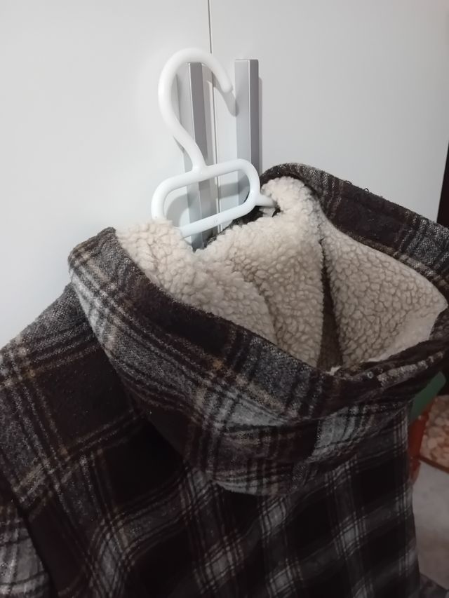 Trenca vintage de cuadros Lefties