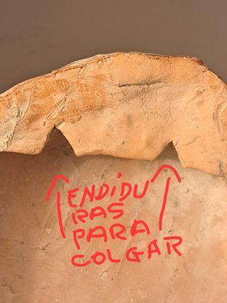 PERFIL CABEZA FIGURA CLÁSICA TERRACOTA