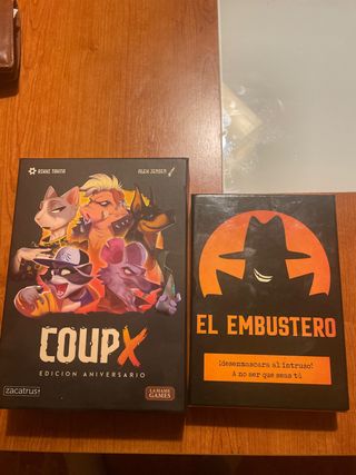 El Embustero y Coup X Juego de mesa