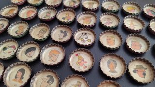 Cápsulas Tintin e outras personagens da BD (1978)