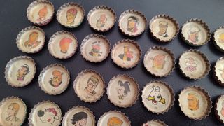 Cápsulas Tintin e outras personagens da BD (1978)