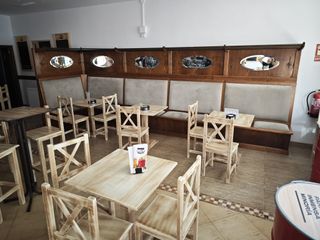 silla madera cafeteria(mínimo 12)