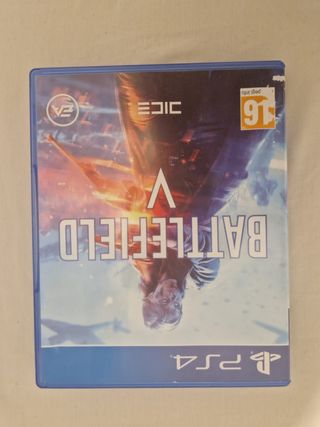Juego ps4 battlefield v