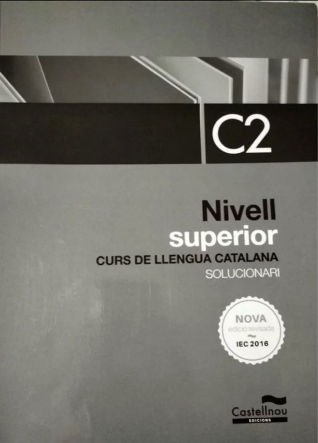 Solucionari nivell C2 català