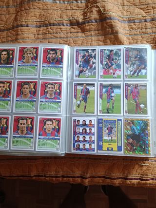 4 albums completos las fichas de la liga