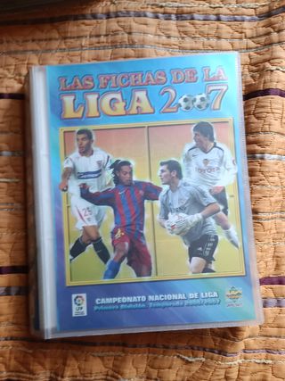 4 albums completos las fichas de la liga