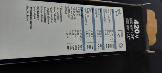 Escobillas delanteros