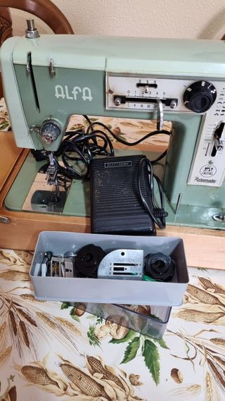 Agfa máquina coser motor 120w y pedal