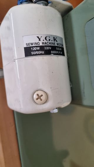 Agfa máquina coser motor 120w y pedal