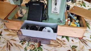 Agfa máquina coser motor 120w y pedal