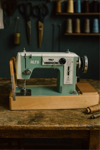 Agfa máquina coser motor 120w y pedal