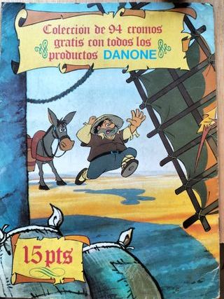 Album de cromos Don Quijote de la Mancha 1987