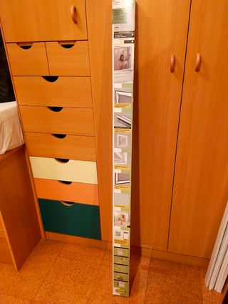 Mosquitera aluminio blanca